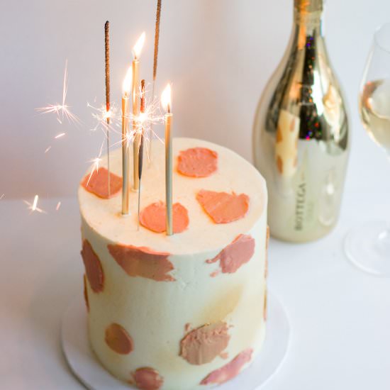 Champagne Cake - Recipe photo by hellobakedbyblair