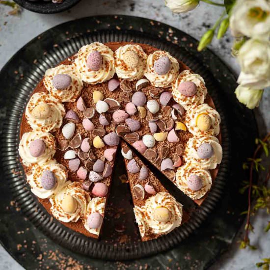 Easter Egg Cheesecake - Recipe photo by littlesugarsnaps
