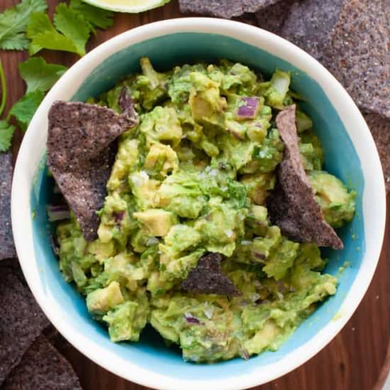 Best Quick Guacamole Recipe - Recipe photo by erinliveswhole