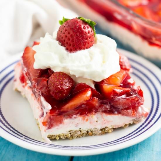 Strawberry Pretzel Salad - Recipe photo by thegraciouswife