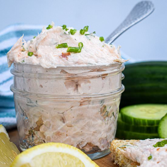 Smoked Salmon Pate - Recipe photo by jamjarkitchen