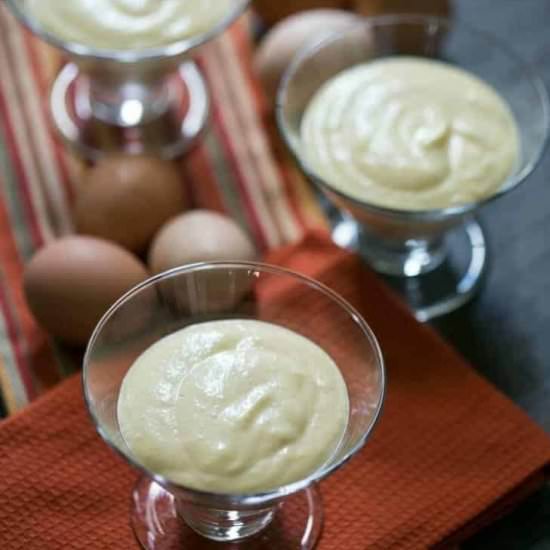 Egg Fast Lemon Pudding Custard - Recipe photo by littlebitrecipes