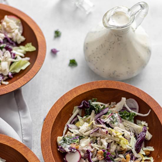 Taylor Farms Dill Pickle Salad - Recipe photo by maritimeglutton