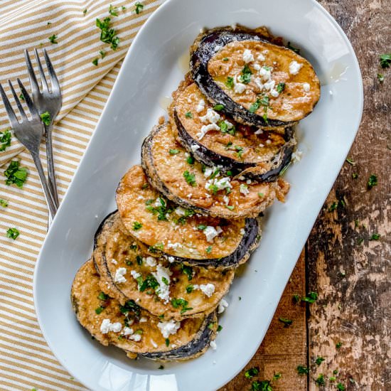 Sweet & Savory Spanish Eggplant - Recipe photo by Spain on a Fork