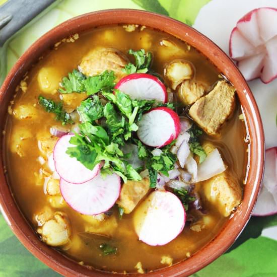Mexican pozole - Recipe photo by hornoMX