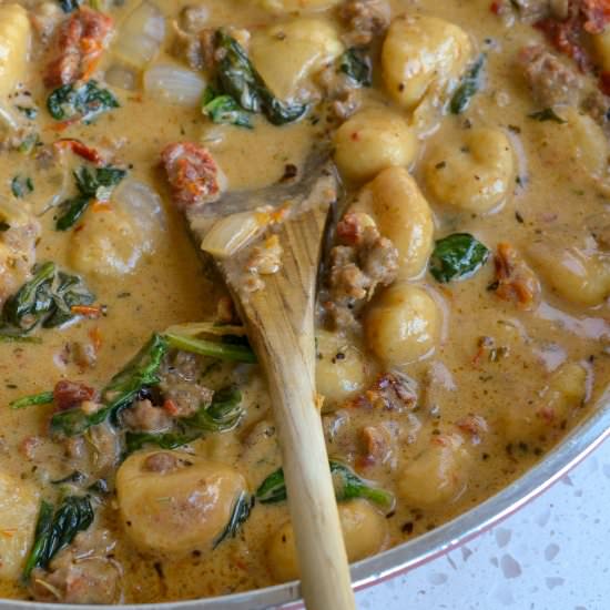 Creamy Gnocchi Pasta - Recipe photo by Small Town Woman