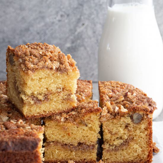 Whole Wheat Coffee Cake - Recipe photo by Aredspatula