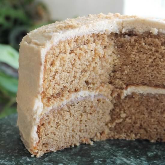 Spice Cake w/ Brown Sugar Frosting - Recipe photo by MyRecipeReviews