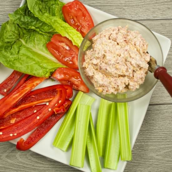 Keto Ham Salad Spread - Recipe photo by Flipped-Out Food
