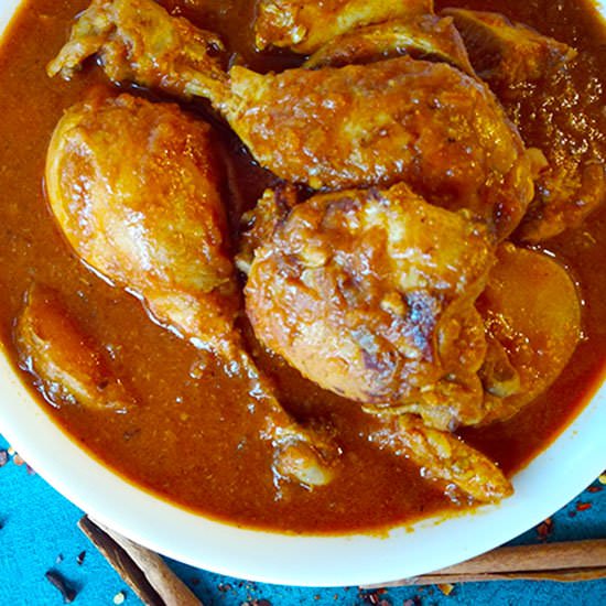 Chicken Vindaloo - Recipe photo by The Inspirational Nook