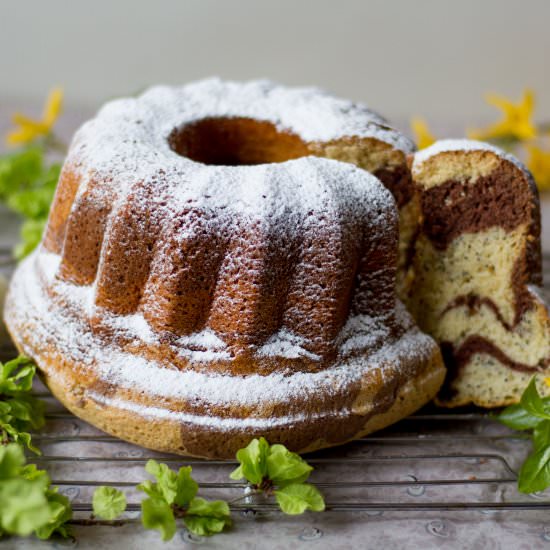 Marble kouglof - Recipe photo by mecooks.com