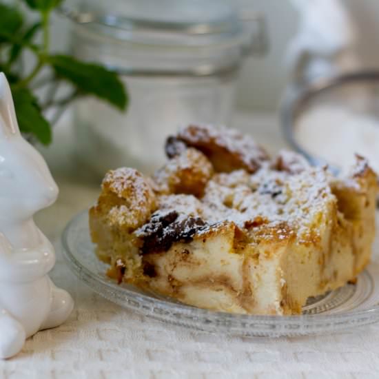 Bread and butter pudding - Recipe photo by mecooks.com