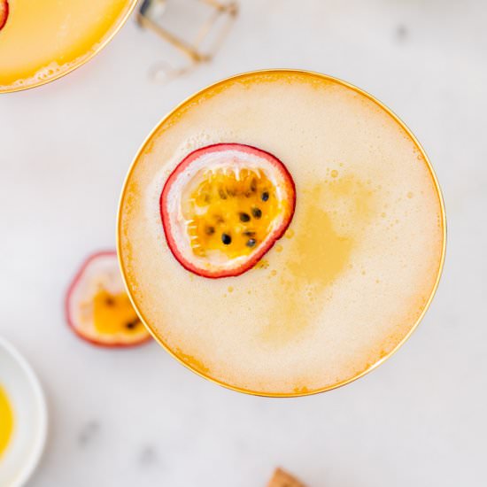 Passion Fruit French 75 - Recipe photo by poshlittledesigns