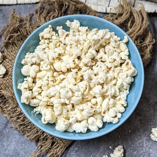 Air fryer popcorn - Recipe photo by rparm