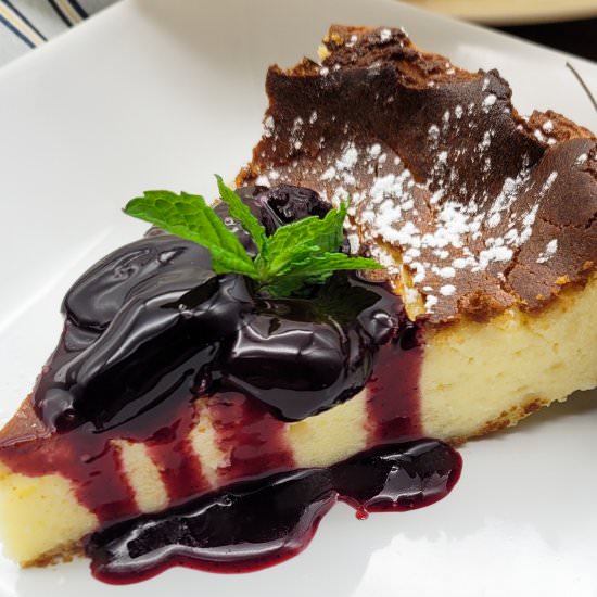Basque Burnt Cheesecake - Recipe photo by trendgredient