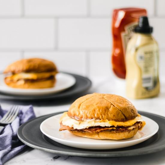 Pork Roll Egg and Cheese - Recipe photo by stateofdinner