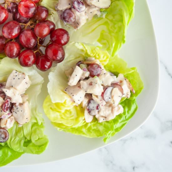 Grape Chicken Salad - Recipe photo by the darling apron