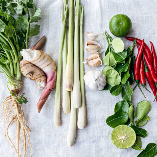 10 Ingredients to Cook Thai Recipes - Recipe photo by learningbytaste