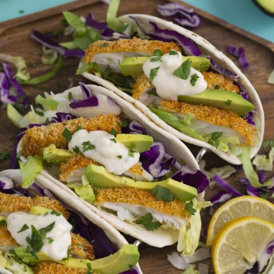 Easy Air Fryer Fish Tacos - Recipe photo by mindovermunch