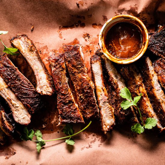 Sous Vide Ribs - Recipe photo by saltpepperskillet