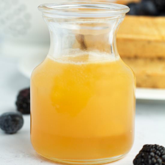 Honey Butter Syrup - Recipe photo by borrowedbites