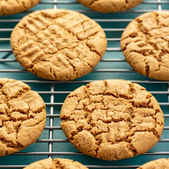 5-Ingredient Sunbutter Cookies - Recipe photo by my quiet kitchen