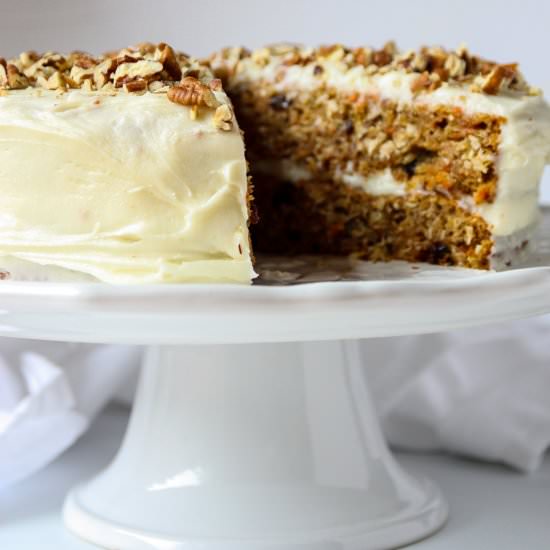 Gluten-Free Carrot Cake - Recipe photo by the food blog