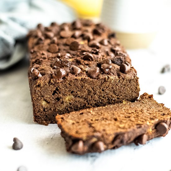 Chocolate Protein Banana Bread - Recipe photo by BitesOfWellness