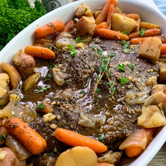 Best Pot Roast Recipe - Recipe photo by Modern Meal Makeover