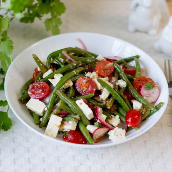 Green bean and tomato - Recipe photo by mecooks.com