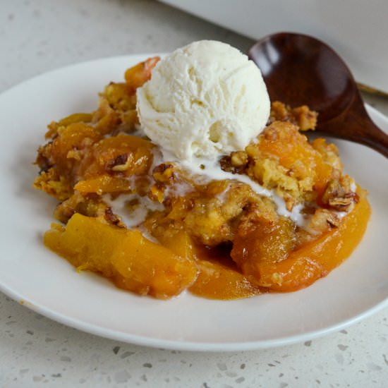 Peach Dump Cake - Recipe photo by Small Town Woman