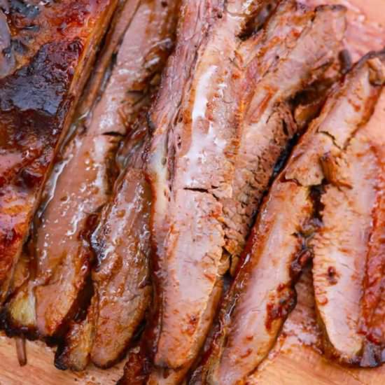 Beef Brisket - Recipe photo by peasandpeonies