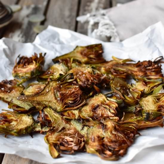 Crispy artichokes - Recipe photo by mama ia blog