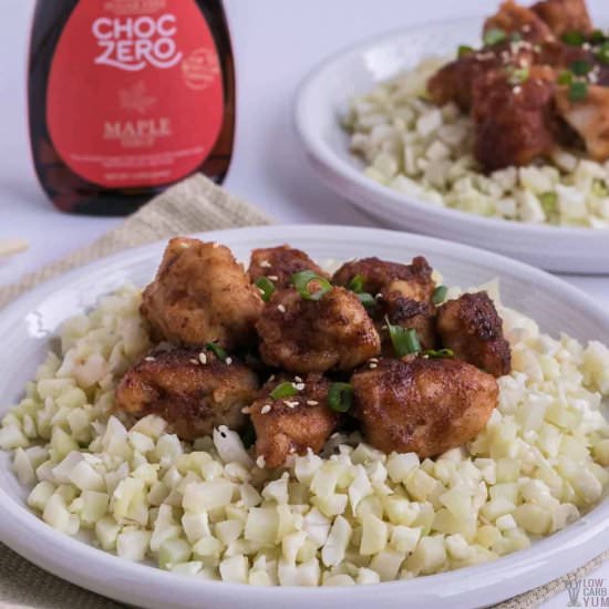Baked Sweet and Sour Chicken - Recipe photo by littlebitrecipes