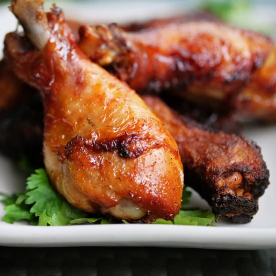 Easy Air-Fry Honey Garlic Chicken - Recipe photo by BearNakedFood