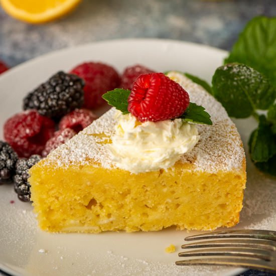 Lemon Ricotta Cake - Recipe photo by chocolatesandchai