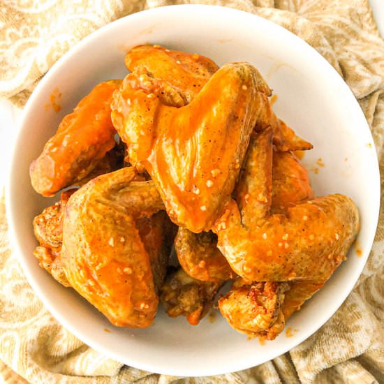 Keto AIr Fryer Buffalo Chicken Wing - Recipe photo by MyLifeCookbook