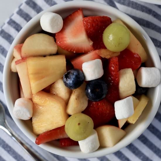 Fruit Salad - Recipe photo by My Life After Dairy