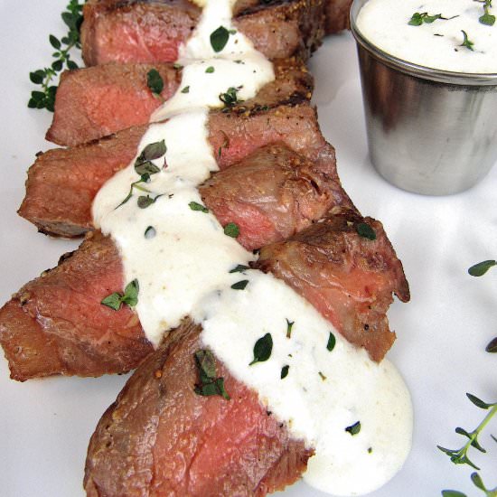 Creamy Horseradish Sauce - Recipe photo by Keto Cooking Christian