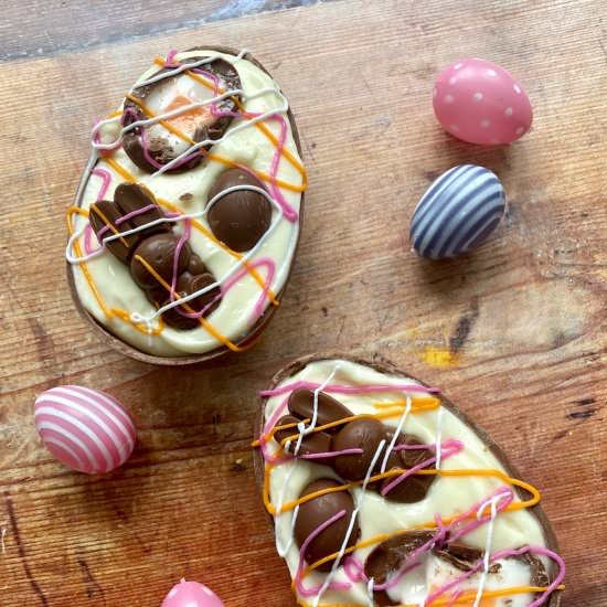Easter Egg Cheescake - Recipe photo by FoodieExplorers