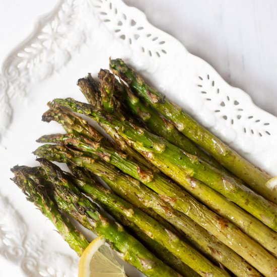 Air Fryer Asparagus - Recipe photo by pipingpotcurry