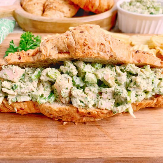 Green Goddess Chicken Salad - Recipe photo by Theyummymuffin