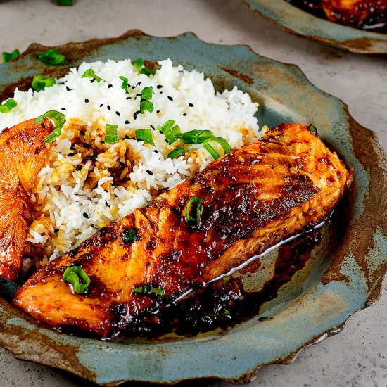 Orange glazed Salmon - Recipe photo by Chefjar