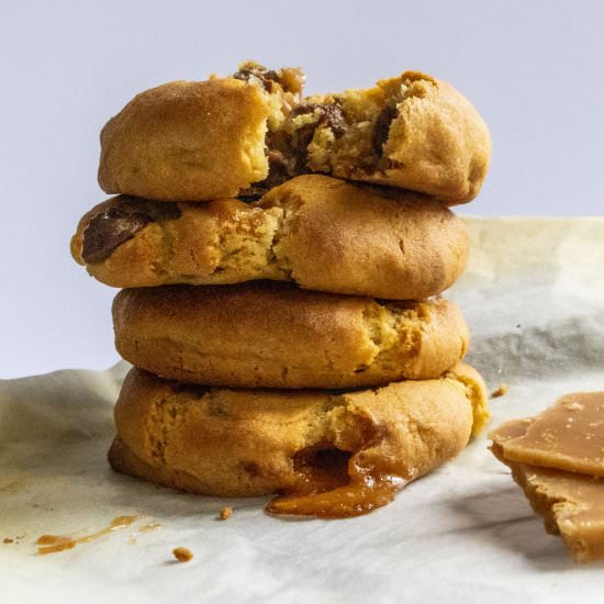 Biscoff Fudge Cookies - Recipe photo by Munchie Mouse