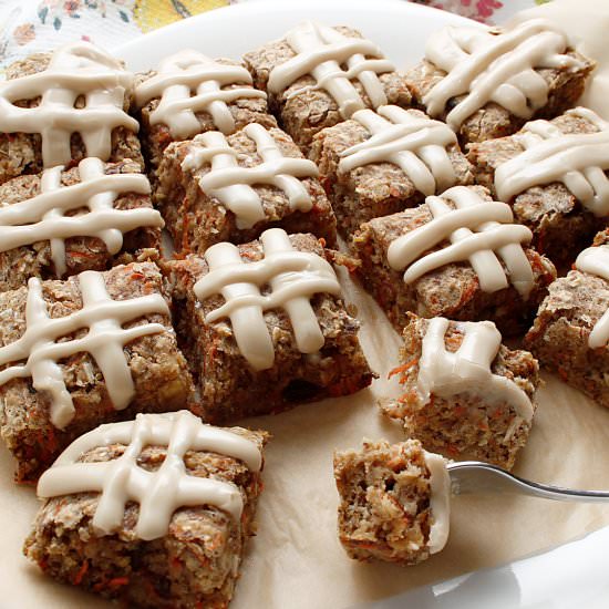 Carrot Cake Bars GF/V - Recipe photo by fresh is real