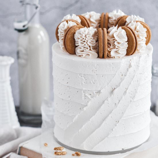 Dairy-Free Vanilla Cake - Recipe photo by CAKED by Katie