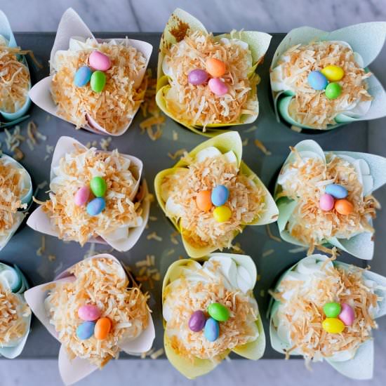 Coconut Cream Cake or Cupcakes - Recipe photo by Theperksofbeingus