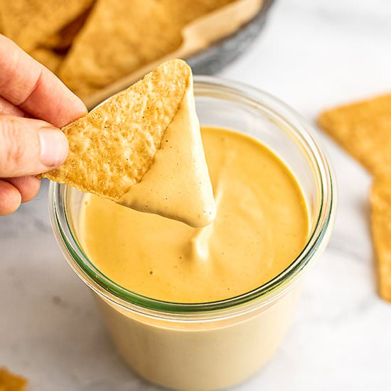 Easy Vegan Nacho Cheese Sauce - Recipe photo by BitesOfWellness
