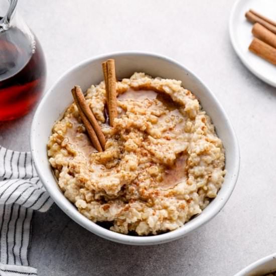 Breakfast Rice Pudding - Recipe photo by Darn Good Veggies