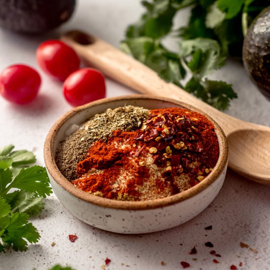 gluten free taco seasoning - Recipe photo by freshaprilflours